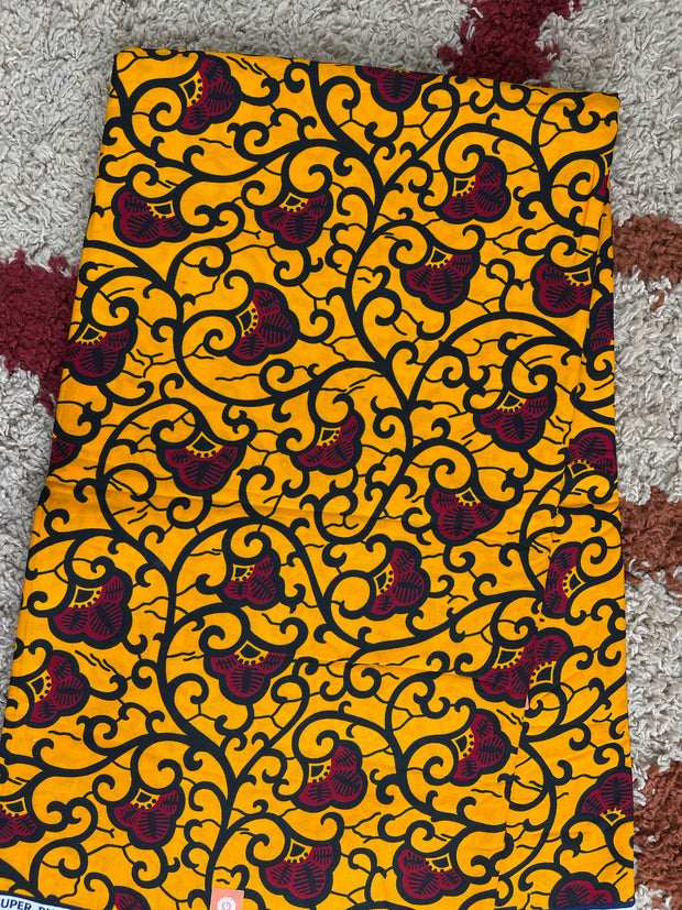 African wax/Ankara fabric/African fabric/Ankara fabric/ Danshiki/Danshiki fabric/African print/Ankara fabric for dress/ African textile for crafts/African print fabric:KM70