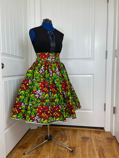 African maxi skirt/ African women clothing/ Ankara maxi skirt/ African print skirt/ Ankara skirt/ skirt