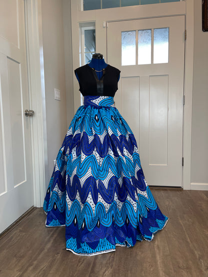 African maxi skirt/ African women clothing/ Ankara maxi skirt/ African print skirt/ Ankara skirt/ skirt