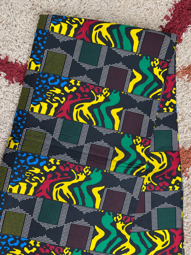 African fabric/Ankara fabric/ Danshiki/Danshiki fabric/African print/Ankara fabric for dress/ African textile for crafts/African print for sewing/KM52