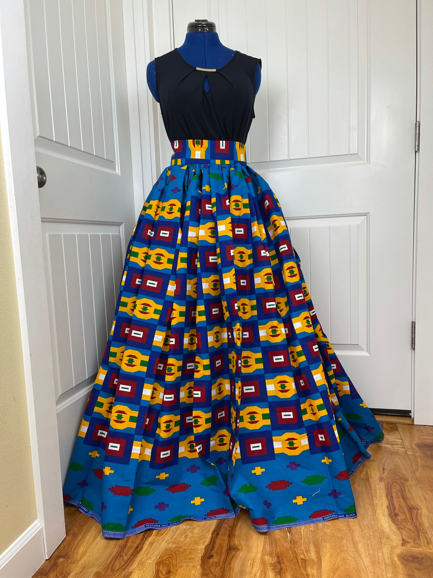 African maxi skirt/ African women clothing/ Ankara maxi skirt/ African print skirt/ Ankara skirt/ skirt