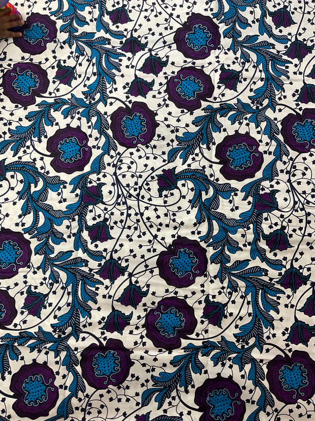 African wax/Ankara fabric/ Danshiki/Danshiki fabric/African print/Ankara fabric for dress/ African textile for crafts/African print for sewing/KM61