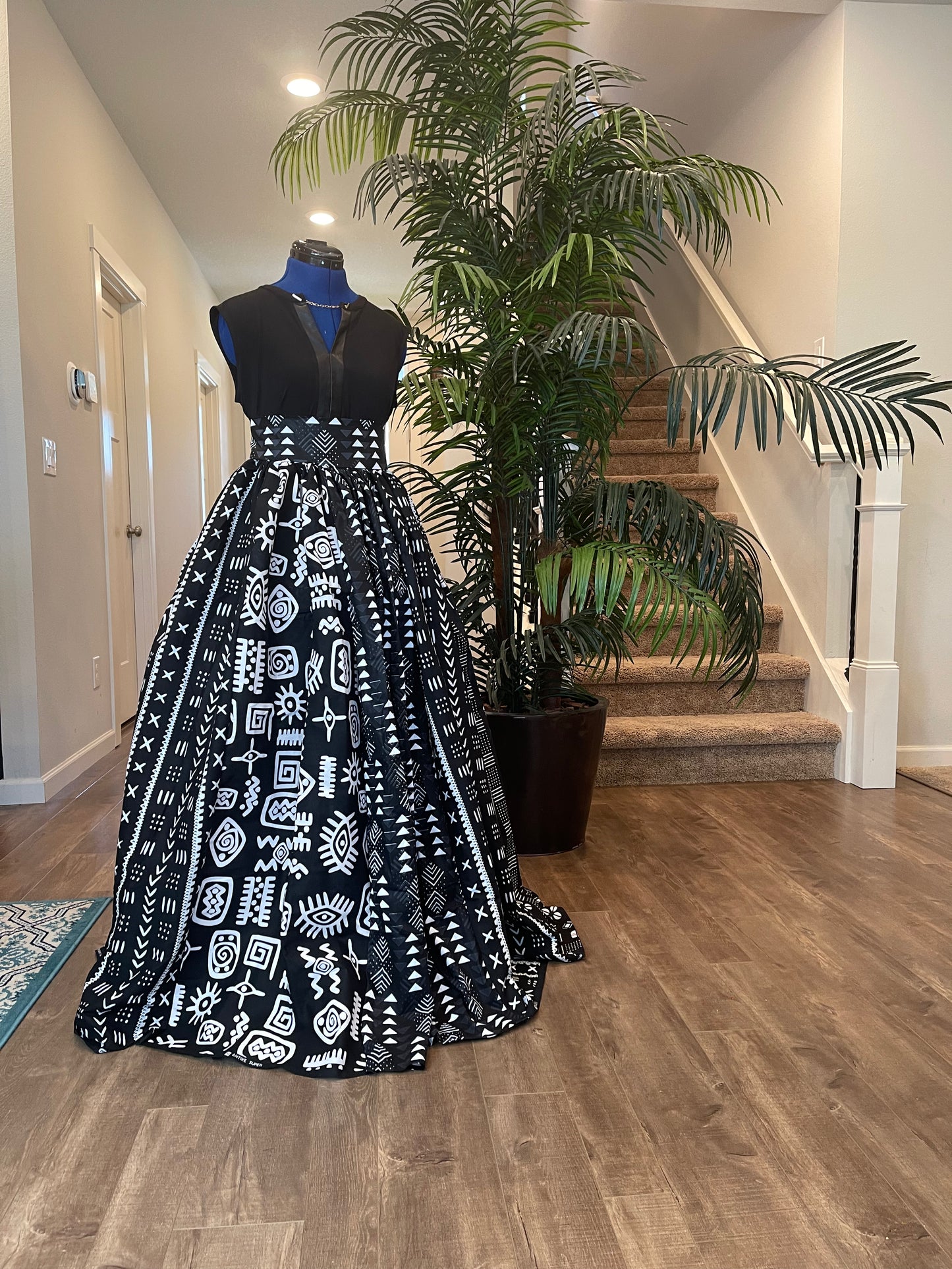 African maxi skirt/ African women clothing/ Ankara maxi skirt/ African print skirt/ Ankara skirt/ skirt