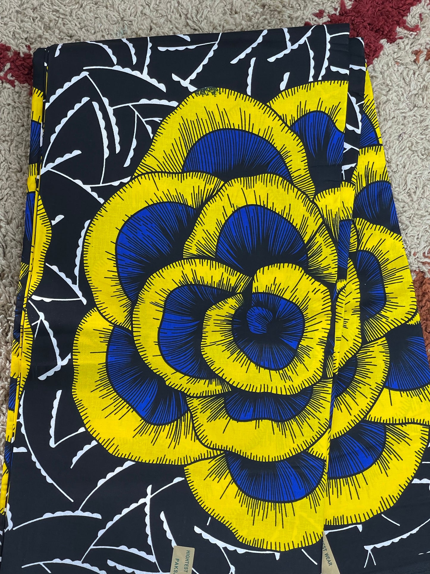 African fabric/Ankara fabric/ Danshiki/Danshiki fabric/African print/African wax/KM111